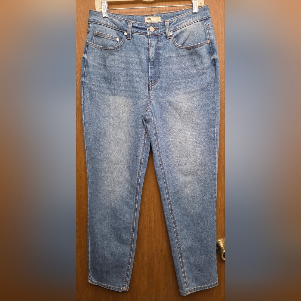 Oat New York Light Blue Cropped Women’s Jeans